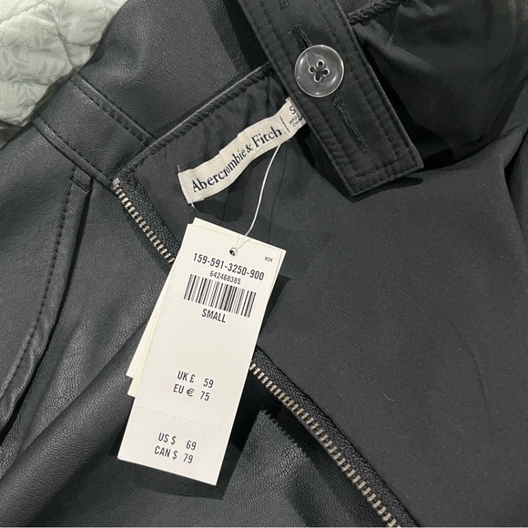 Abercrombie Faux Leather Mini Dress - Picture 5 of 5